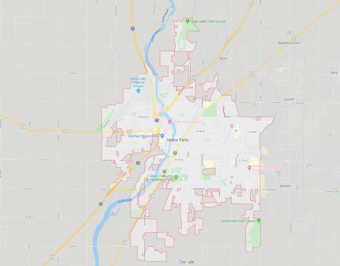 IdahoFallsMap