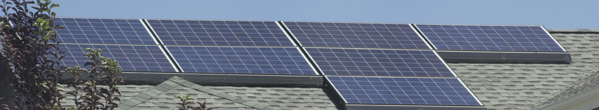 photo of solar panels on roof