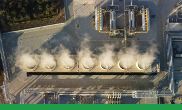 A geothermal generation plant